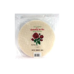Sachet plastique de Galettes de Riz 22 cm 454G RED ROSES
