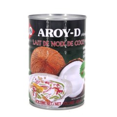 Boîte de conserve de Lait de Coco (Dessert) 400ML AROY-D