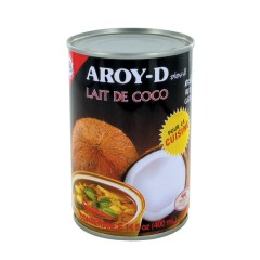 Boîte de conserve de Lait de coco (Cuisine) 400ML AROY-D