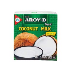 Brique en carton de Lait de coco UHT 150ML AROY-D