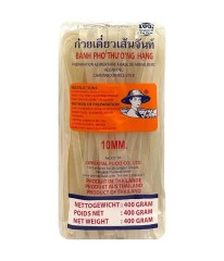 Sachet de Nouilles de Riz Banh Pho 10MM 400G FARMER