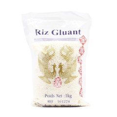 Sachet plastique de Riz Gluant 2022 1KG OISEAUX CELESTES