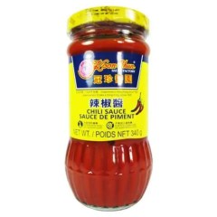 Bocal en verre de Sauce Piquante Sriracha 340g KOON CHUN