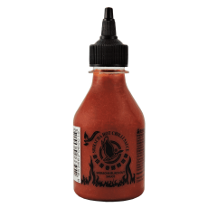 Bouteille de Sauce Piquante Sriracha Blackout 200ml FLYING GOOSE