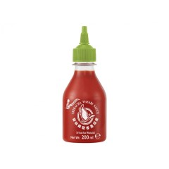 Petite bouteille de Sauce Piquante au Wasabi d'une contenance de 200ml FLYING GOOSE