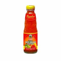 Bouteille en verre de Sauce Salade Rouge 200ML PANTAI NORASINGH