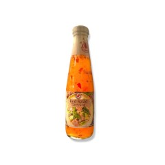 Bouteille en verre de 295ML de Sauce Salade Piquante Rouge FLYING GOOSE
