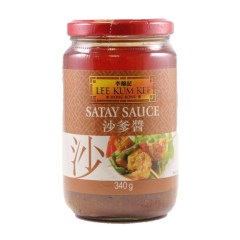 Pot en verre de Sauce Satay 340g de la marque Lee Kum Kee