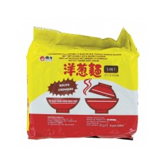 Pack de 5 Sachets de 80g Soupe de Nouilles Oignon Wei Lih